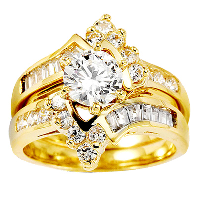 انگشتر طلا مدل کوه نور